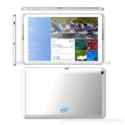 10.1-inch Intel Tablet PCs, Quad Core, IPS Screen, Supports Wi-Fi, Bluetooth, 6,000mAh Capacity